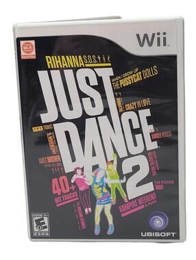 Just Dance 2 (Nintendo Wii, 2010) Complete CIB With Manual